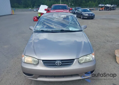 2002 Toyota Corolla Le from USA, damaged, VIN 2T1BR12E72C537034